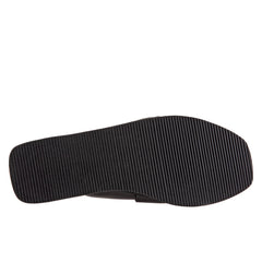 Softwalk Kara S2209-001 Womens Black Wide Leather Slides Sandals Shoes
