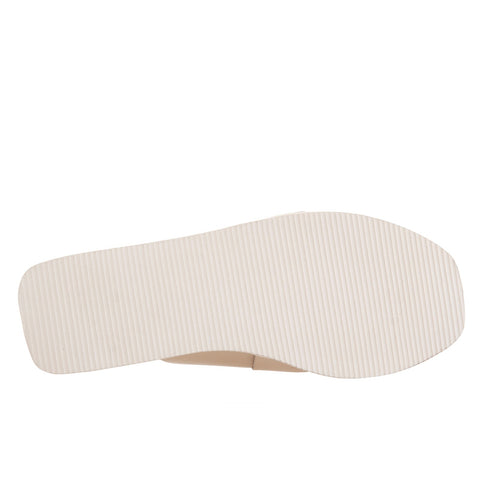 Softwalk Kara S2209-131 Womens Beige Leather Slip On Slides Sandals Shoes