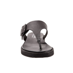 Softwalk Kisi S2210-001 Womens Black Narrow Leather Thong Sandals Shoes