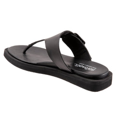 Softwalk Kisi S2210-001 Womens Black Narrow Leather Thong Sandals Shoes