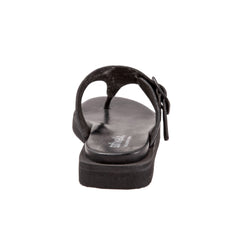Softwalk Kisi S2210-001 Womens Black Narrow Leather Thong Sandals Shoes