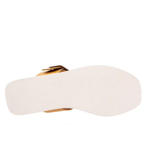 Softwalk Kisi S2210-787 Womens Orange Wide Leather Thong Sandals Shoes