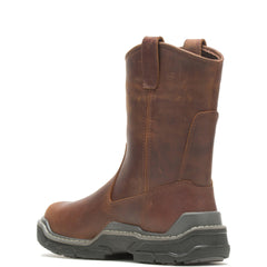 Wolverine Raider DuraShocks Waterproof Composite Toe Mens Brown Work Boots