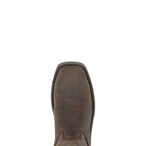 Wolverine Rancher Arrow Waterproof Steel Toe Mens Brown Wide Work Boots