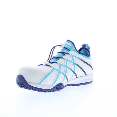Avenger Hydro Carbon Toe Electrical Hazard Womens White Wide Athletic Shoes