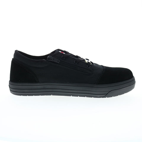 Avenger Blade Zip 3 Eye Carbon Toe SD10 A128 Mens Black Athletic Work Shoes