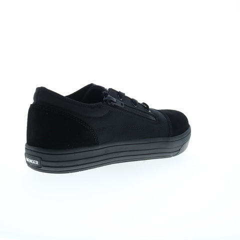 Avenger Blade Zip 3 Eye Carbon Toe SD10 A128 Mens Black Wide Work Shoes