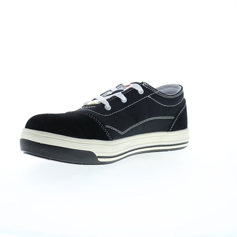 Avenger Blade Zip 3 Eye Carbon Toe SD10 A129 Mens Black Canvas Work Shoes