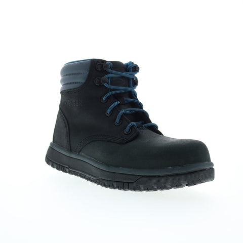 Avenger Reflex Carbon Toe Electrical Hazard SR Womens Black Wide Work Boots