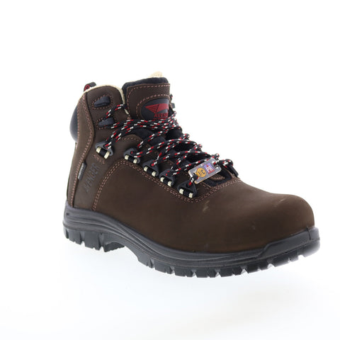 Avenger Breaker Composite Toe Electric Hazard PR WP 6" Mens Brown Wide Boots