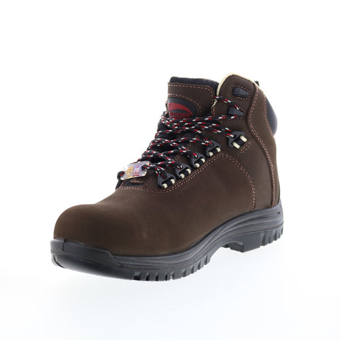 Avenger Breaker Composite Toe Electric Hazard PR WP 6" Mens Brown Wide Boots