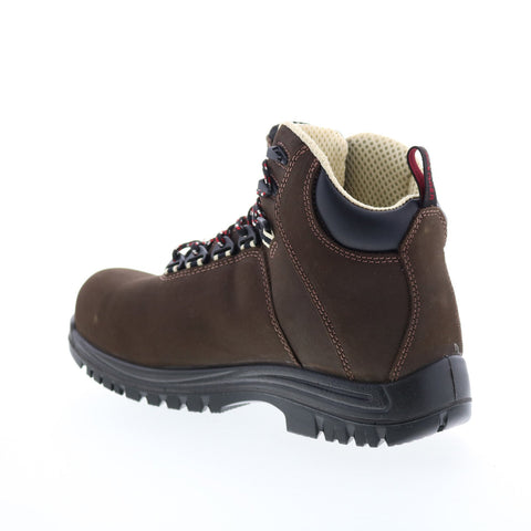 Avenger Breaker Composite Toe Electric Hazard PR WP 6" Mens Brown Wide Boots