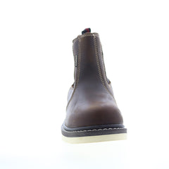 Avenger Wedge Soft Toe PR Electric Hazard WP 6" A7651 Womens Brown Work Boots