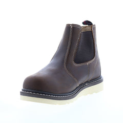Avenger Wedge Soft Toe PR Electric Hazard WP 6" A7651 Womens Brown Work Boots