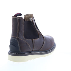 Avenger Wedge Soft Toe PR Electric Hazard WP 6" A7651 Womens Brown Work Boots