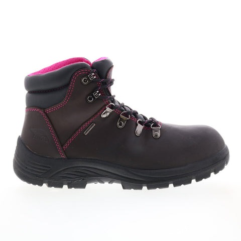 Avenger Framer Soft Toe Electric Hazard WP 6" A7675 Womens Brown Work Boots