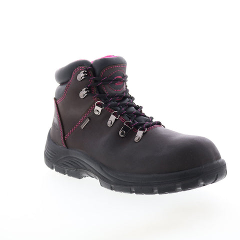 Avenger Framer Soft Toe Electric Hazard WP 6" A7675 Womens Brown Work Boots