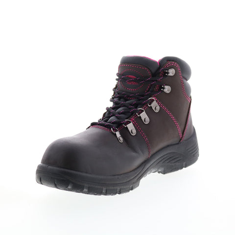 Avenger Framer Soft Toe Electric Hazard WP 6" A7675 Womens Brown Work Boots
