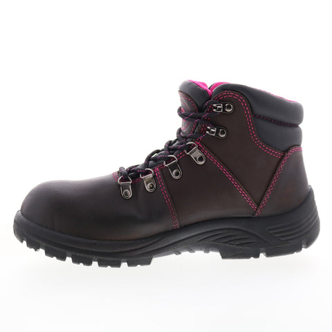 Avenger Framer Soft Toe Electric Hazard WP 6" A7675 Womens Brown Work Boots