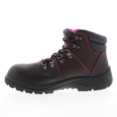 Avenger Framer Soft Toe Electric Hazard WP 6" A7675 Womens Brown Work Boots