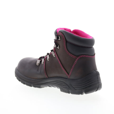 Avenger Framer Soft Toe Electric Hazard WP 6" A7675 Womens Brown Work Boots