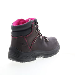 Avenger Framer Soft Toe Electric Hazard WP 6" A7675 Womens Brown Work Boots