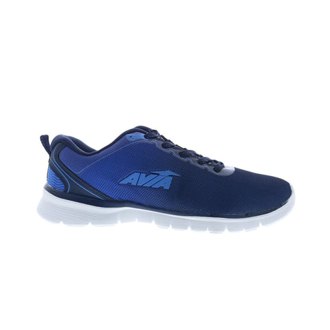 Avia Factor 2.0 AA50062MDMS Mens Blue Canvas Athletic Running Shoes