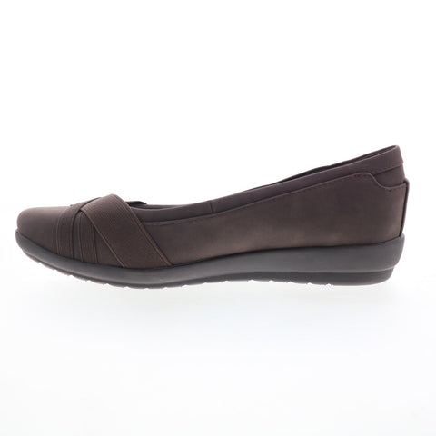 Easy Spirit Acasia 3 SEACASIA3 Womens Brown Wide Loafer Flats Shoes