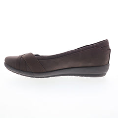 Easy Spirit Acasia 3 SEACASIA3 Womens Brown Wide Loafer Flats Shoes