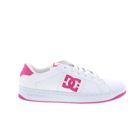 DC Striker ADJS100138-WWK Womens White Skate Inspired Sneakers Shoes