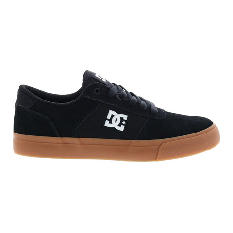 DC Teknic ADYS300763-BGM Mens Black Suede Skate Inspired Sneakers Shoes