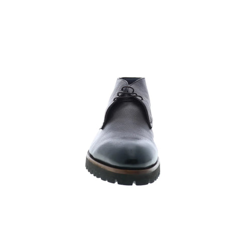 Di Bianco Alba Ciana Tmoro Mens Brown Leather Lace Up Chukkas Boots