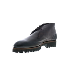 Di Bianco Alba Ciana Tmoro Mens Brown Leather Lace Up Chukkas Boots