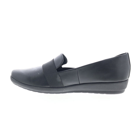 Easy Spirit Audrey 3 SEAUDREY3 Womens Black Synthetic Loafer Flats Shoes