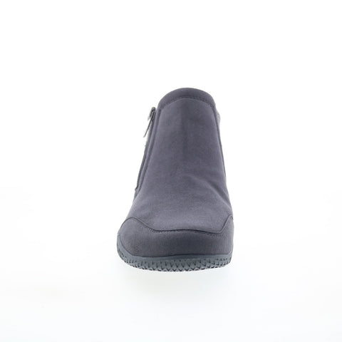 Easy Spirit Balsim 2 SEBALSIM2 Womens Gray Wide Canvas Casual Dress Boots