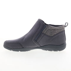Easy Spirit Balsim 2 SEBALSIM2 Womens Gray Wide Canvas Casual Dress Boots