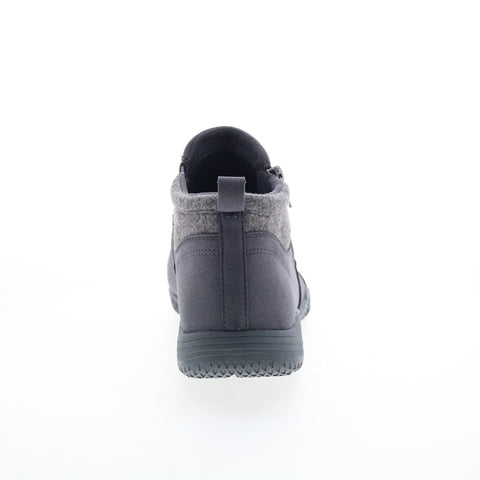 Easy Spirit Balsim 2 SEBALSIM2 Womens Gray Wide Canvas Casual Dress Boots