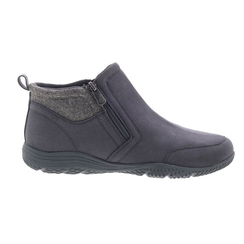 Easy Spirit Balsim 2 SEBALSIM2 Womens Gray Wide Canvas Casual Dress Boots