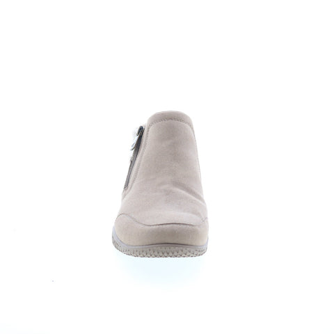 Easy Spirit Balsim 2 SEBALSIM2 Womens Brown Wide Suede Ankle & Booties Boots