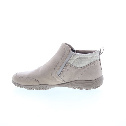 Easy Spirit Balsim 2 SEBALSIM2 Womens Brown Wide Suede Ankle & Booties Boots