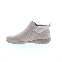 Easy Spirit Balsim 2 SEBALSIM2 Womens Brown Wide Suede Ankle & Booties Boots