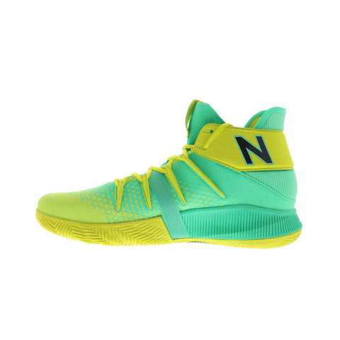 New Balance OMN1S BBOMNXSN Mens Green Wide Canvas Athletic Basketball Shoes