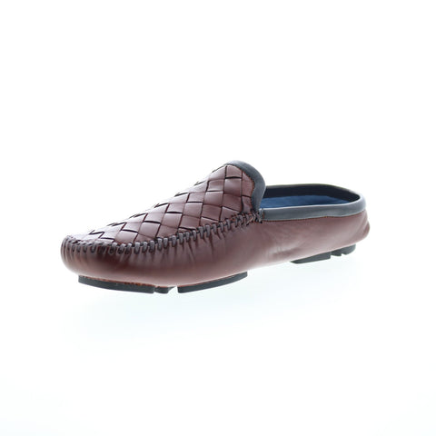 Robert Zur Bermuda Mens Brown Leather Loafers & Slip Ons Casual Shoes