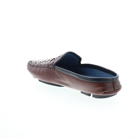 Robert Zur Bermuda Mens Brown Leather Loafers & Slip Ons Casual Shoes