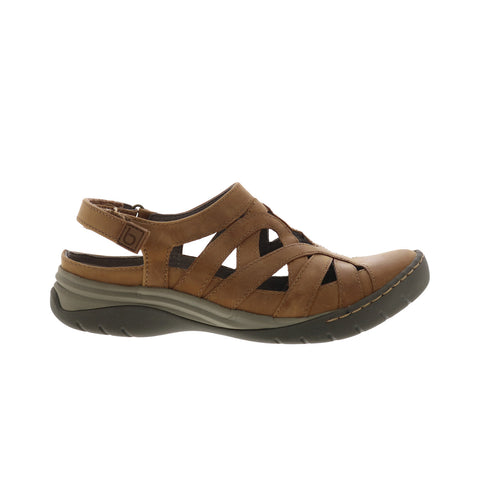 Bionica Wira BI0012804 Womens Brown Leather Strap Sandals Shoes