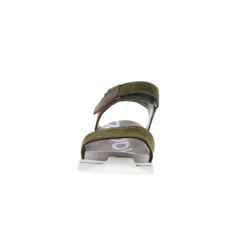 Bionica Okoli BI0026196 Womens Green Suede Slip On Sport Sandals Shoes