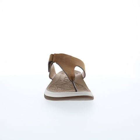 Bionica Niklas BI0026304 Womens Brown Leather Flip-Flops Sandals Shoes