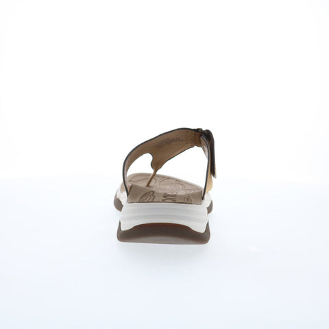 Bionica Niklas BI0026304 Womens Brown Leather Flip-Flops Sandals Shoes