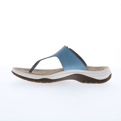 Bionica Niklas BI0026306 Womens Blue Leather Flip-Flops Sandals Shoes