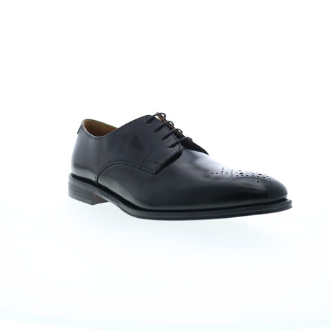 Bruno Magli Aldo BM3ALDA0 Mens Black Leather Oxfords Wingtip & Brogue Shoes